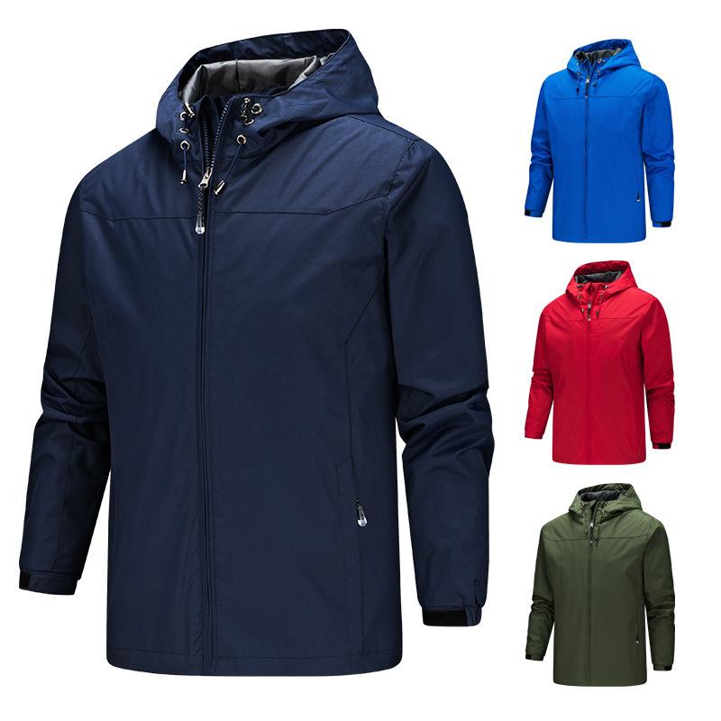 Couple Jacket Hooded Fashion Hat Outdoor Jacket Versatile Jinzang Top Versatile