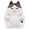 Takara Tomy Arts Irasutoya Спящий друг кошка плюшевая игрушка ширина ок.. 22см