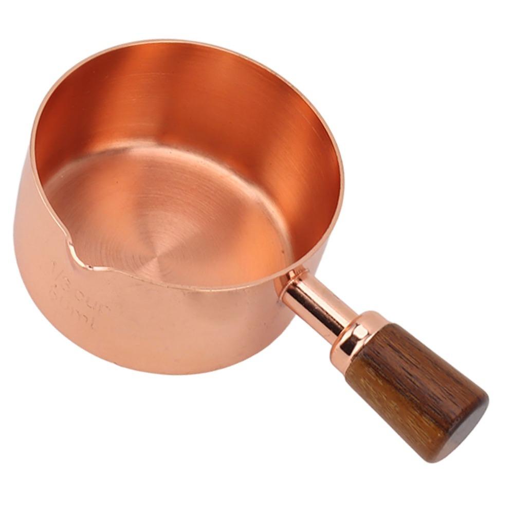Rustless Steel Sauce Cup with Handle Round Smooth Inner Wall Hold Cup Dressing Vessel Cafe