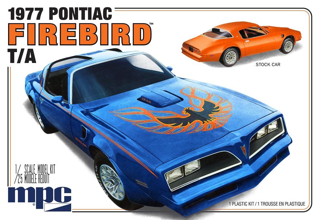 Platts MPC 1977 Pontiac Firebird Пластиковая модель MPC916 1/25 T/A (Машина)