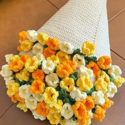 Сделай сам крючком цветы одеяло букет роз одеяло вязание крючком набор букет плед одеяло набор для творчества на День матери подарок на день рождения домашний декор