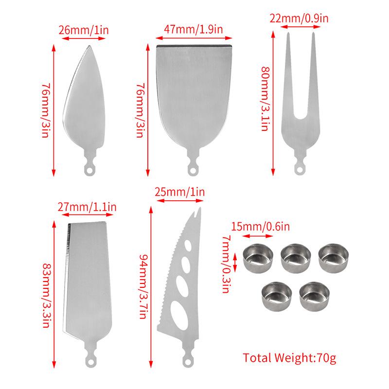 Набор эпоксидных форм для изготовления своими руками хрустальной открывалки для бутылок и ножа для сыра