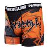 FREEGUN Men's Black Naruto Illustration Boxer Shorts