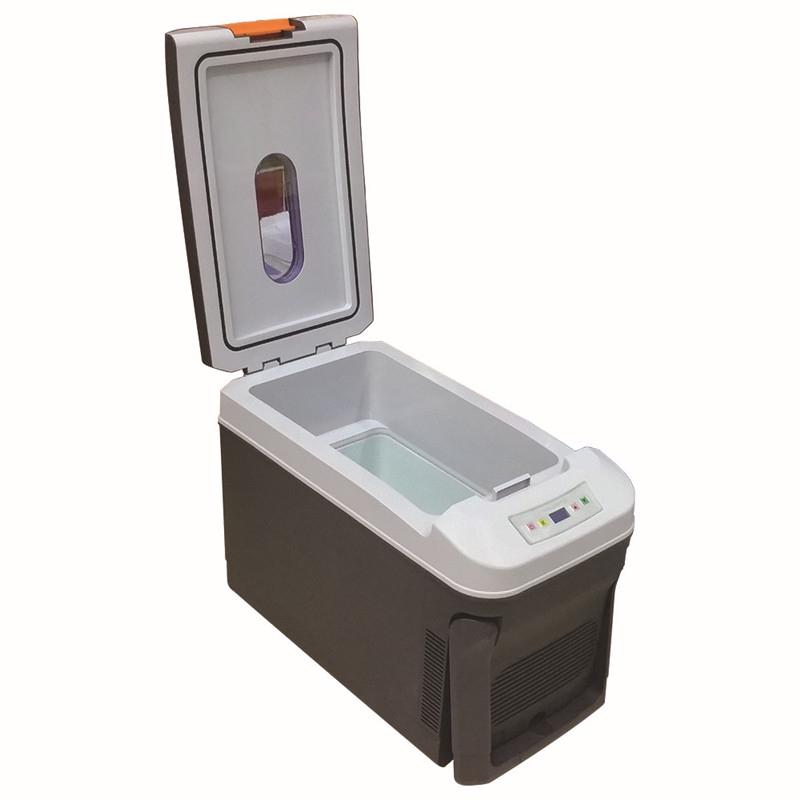 AC220V 35L Auto Mini Refrigerator Car Home Portable Fridge Travel Essentials Icebox Freezer Heater Camping Boating Caravan Bar