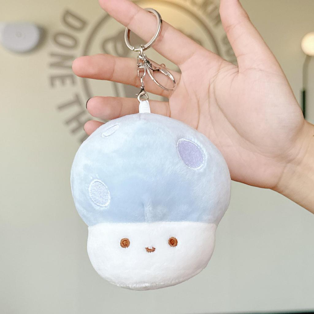 Mushroom Plush Pendant Toy - Claw Machine Prize, Street Stall Gift, Wedding Ring Toss Doll