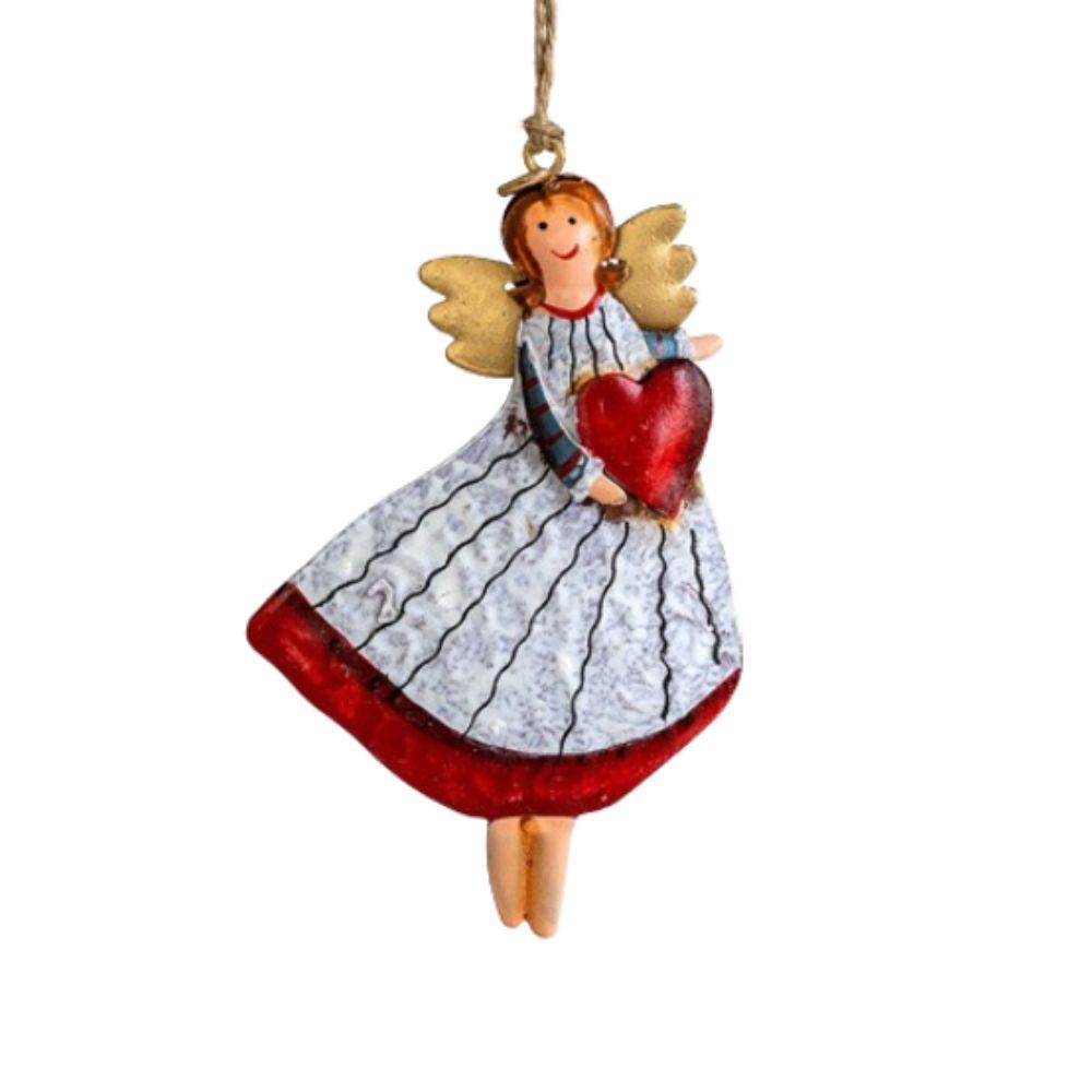 Cartoon Iron Angel Girl Decoration Paintings Christmas Tree Decoration Home Xmas Decoration