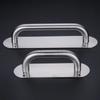 Stainless Steel Door Plate Handle Furniture Handle Gate Door Handle  Hardware