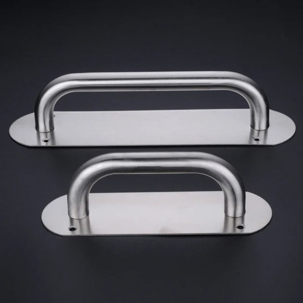 Stainless Steel Door Plate Handle Furniture Handle Gate Door Handle Hardware