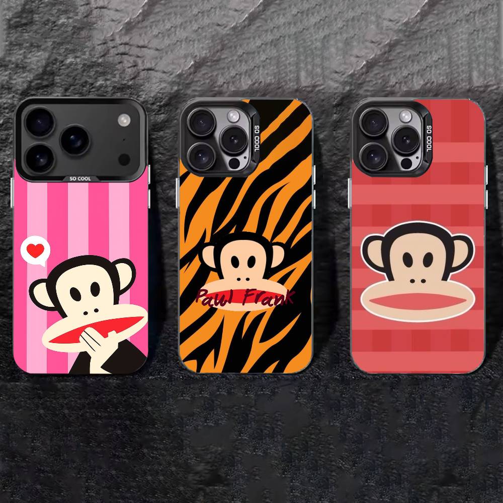 Чехол для телефона P-Paul F-Frank для iPhone 17,16,15,14,13,12,11 Plus,Pro Max,XS,Цветной серебристый чехол для телефона