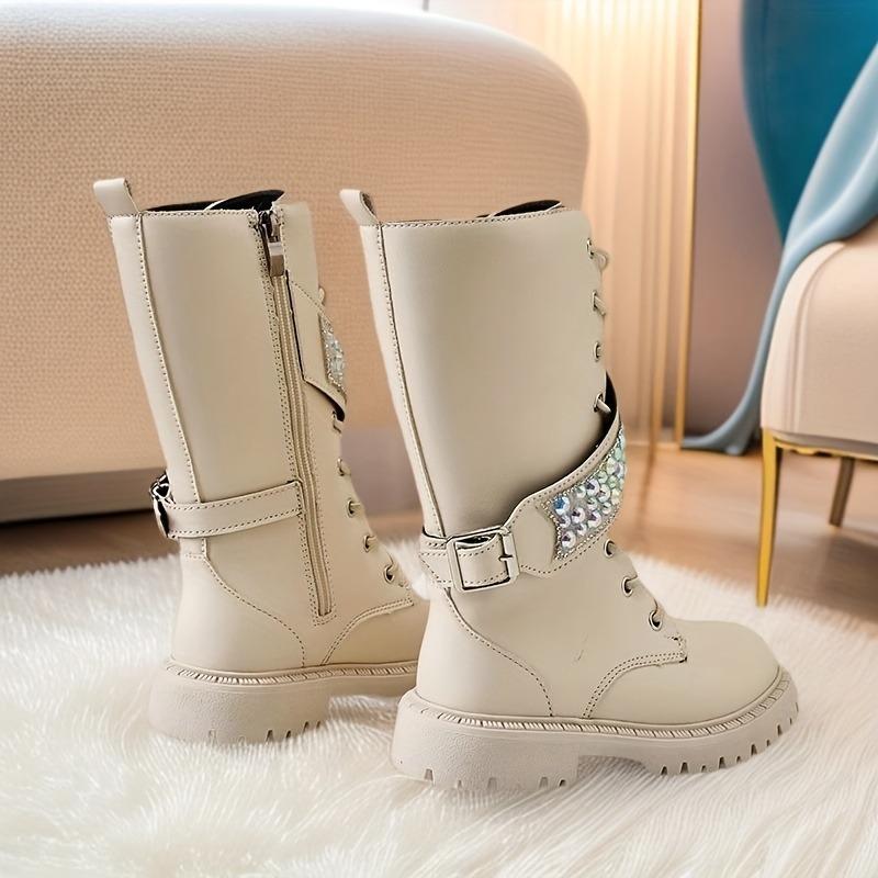 Autumn Winter Knee High Boots Girls Older Kids
