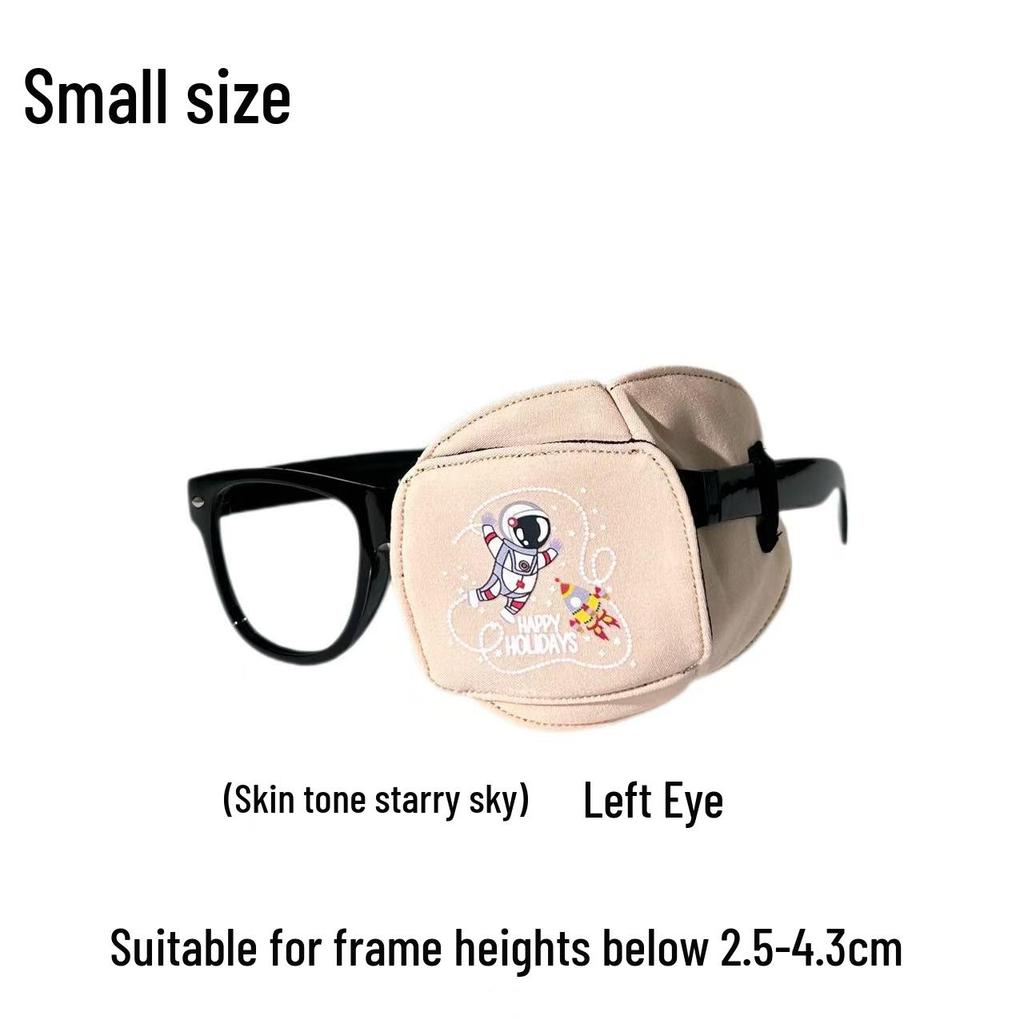 Детский патч для глаз из чистого хлопка при амблиопии для послеоперационных тренировок зрения и коррекции косоглазия/дальнозоркости