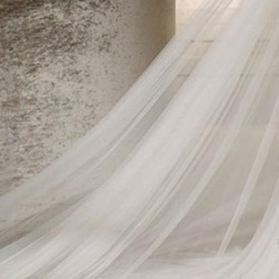 Bridal Veil Mesh Single-Layer Extra Long Wedding Banquet Beautiful Bride Veil Party Veil with