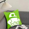 Cool AAndroid Cushion Cover Pillowcase Ultra Soft Skin Friendly Fabric Cloud Like Comfort  Concealed Zipper