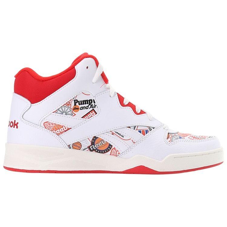Reebok Кроссовки унисекс Royal BB4500 High 2 Allover Pump белые HQ6175