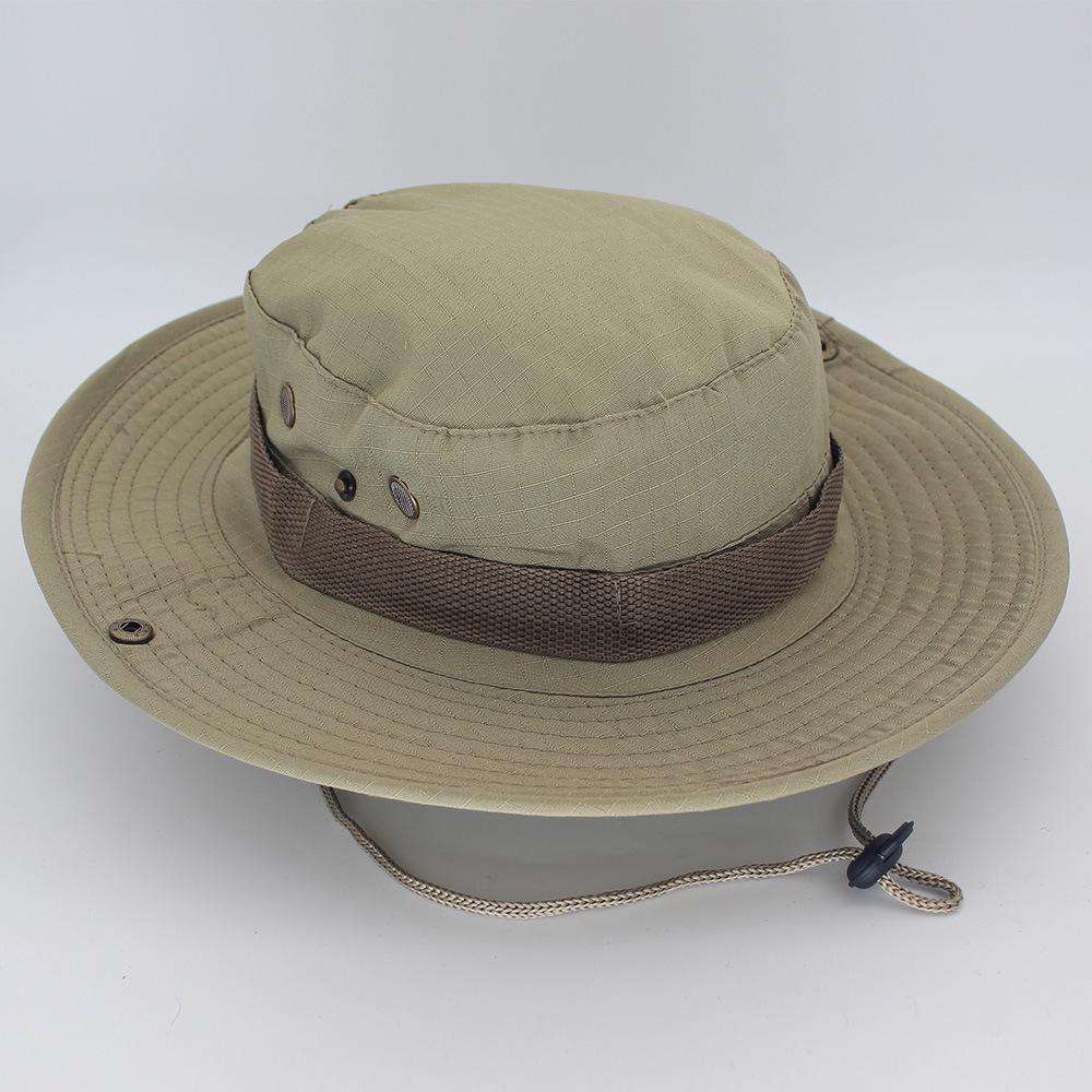 Unisex Outdoor Camouflage Boonie Hat for Camping, Fishing, and Travel - Sun Protection Included
