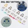 Gourd Style Sewing Accessory Dolls Buckles Doll Belt Buttons Trousers Bags Accessories Metal Buckle