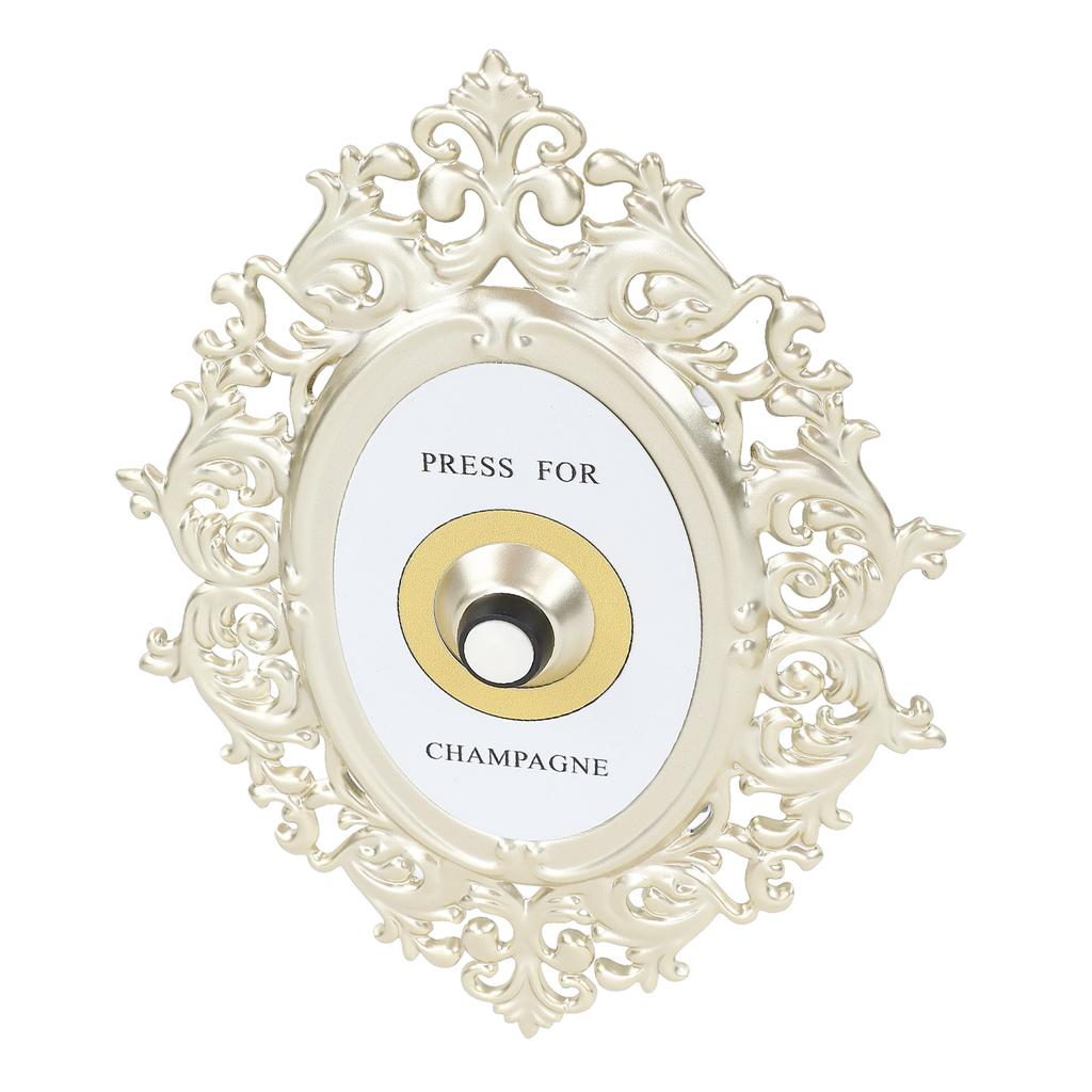 Декоративная кнопка дверного звонка в стиле шампанского, европейский стиль, винтажный декор, декоративная табличка