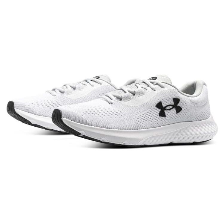 Under Armour Кроссовки Charged Rogue 4 Белые Черные Мужские 3026998-101