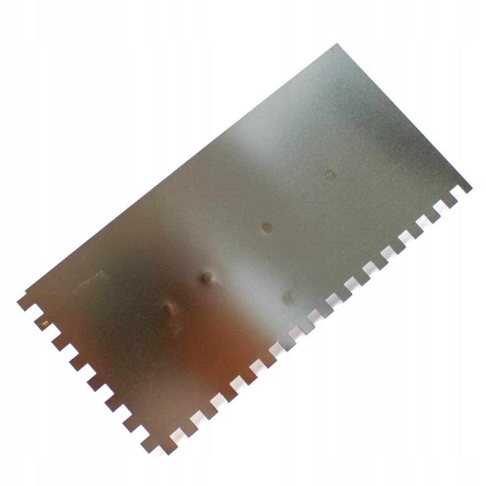 Kubala Stainless Steel Notched Trowel 130X270Mm 8X8 Kubala 0203