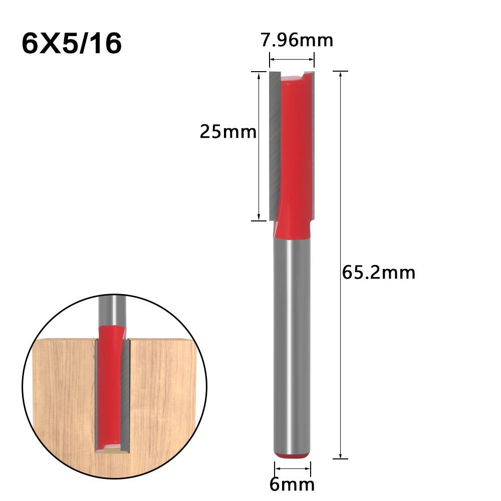 Фреза для гравировки и прорезки пазов по дереву - прямой нож с двумя лезвиями и шестью ручками, инструмент для торцовочного станка.