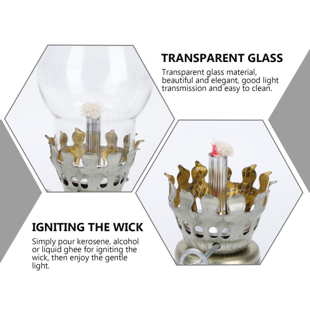 1шт фонарь старинные масляные лампы старинные стеклянные керосиновые лампы ретро керосиновая лампа