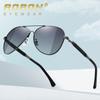 aoron Metal Frame Polarized Sunglasses for Men Women Outdoor Accessories Driver Driving Glasses UV400 Anti Glare Sun Glasses