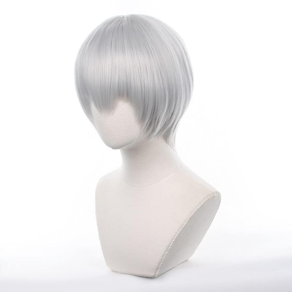 Nier: Automata YoRHa No.9 Type S Cosplay Wig, Heat Resistant, Costume Accessory, Perfect for Parties and Events, Includes Wig Net