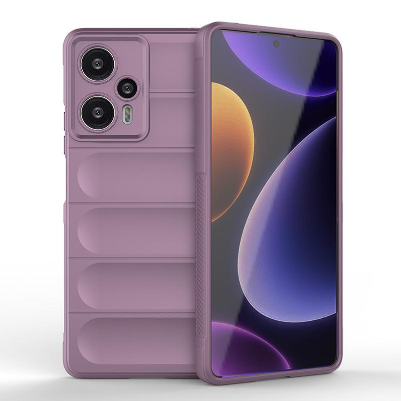 Для Poco F5 Чехол Чехол Poco F5 Capas Новый Бронированный Противоударный Резиновый Бампер для Телефона Мягкий ТПУ Для Чехлов Xiaomi Poco F 5 F5 Чехол