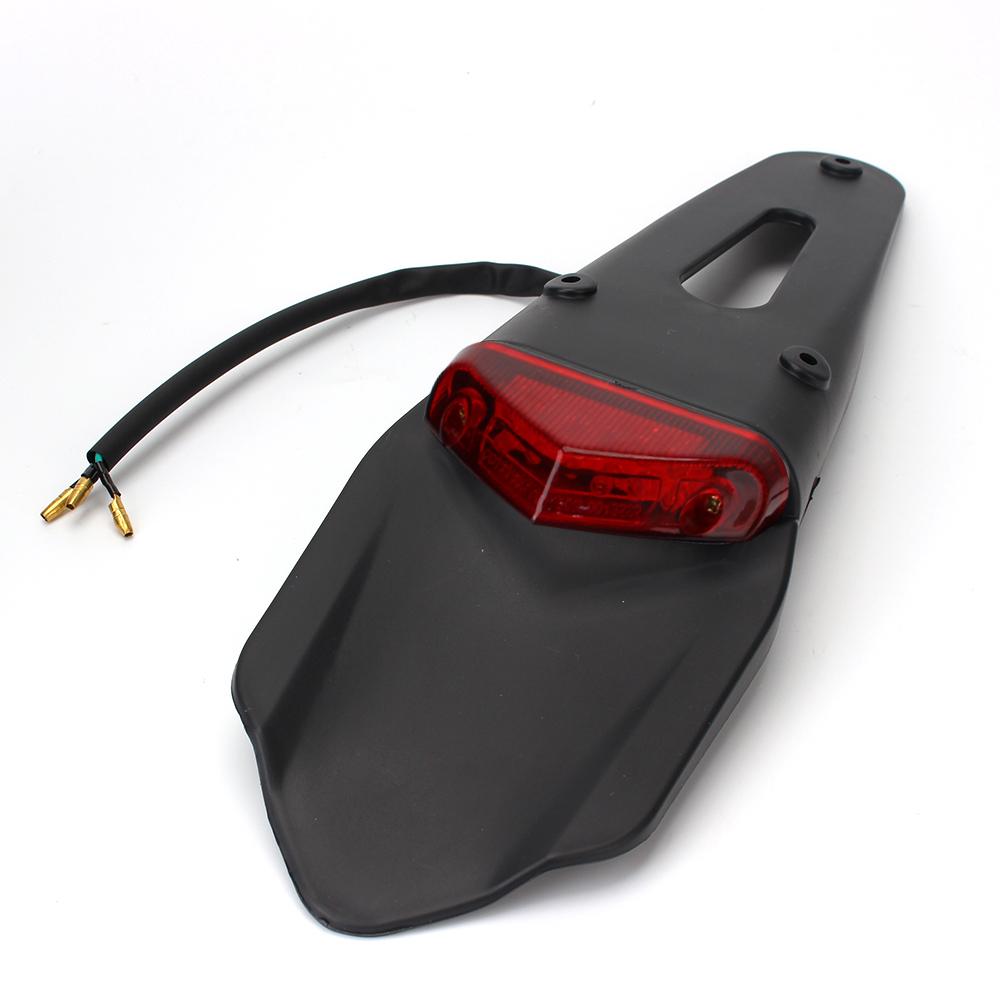 Светодиодный задний фонарь для мотоцикла, аксессуары для мотоциклов, 12 В, заднее крыло, стоп-сигнал, задний фонарь