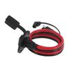 60 см Разъем SAE Боковой порт Кабель 10AWG для мотоцикла Солнечный генератор Аккумулятор