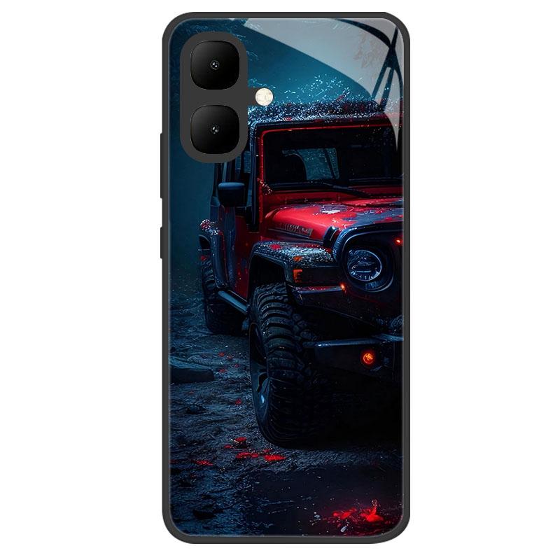 Чехол для Infinix Smart 10 Новый Роскошный Закаленное Стекло Защитный Чехол для Телефона Для Infinix Smart10 X6725 Корпус Полное Покрытие Coque
