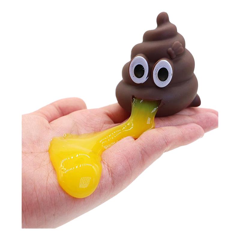 Реалистичная игрушка-антистресс в виде какашки для розыгрышей
