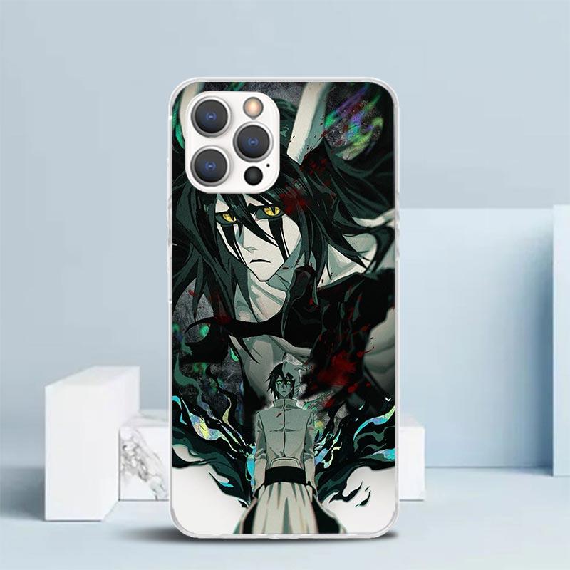 Чехол для телефона Bleach Улькиорра Сифер 4 для iPhone 16 17 Air 16E 15 14 Plus 13 Mini 12 11 Pro Max 7 8 + SE 2020 Мягкая задняя крышка из ТПУ