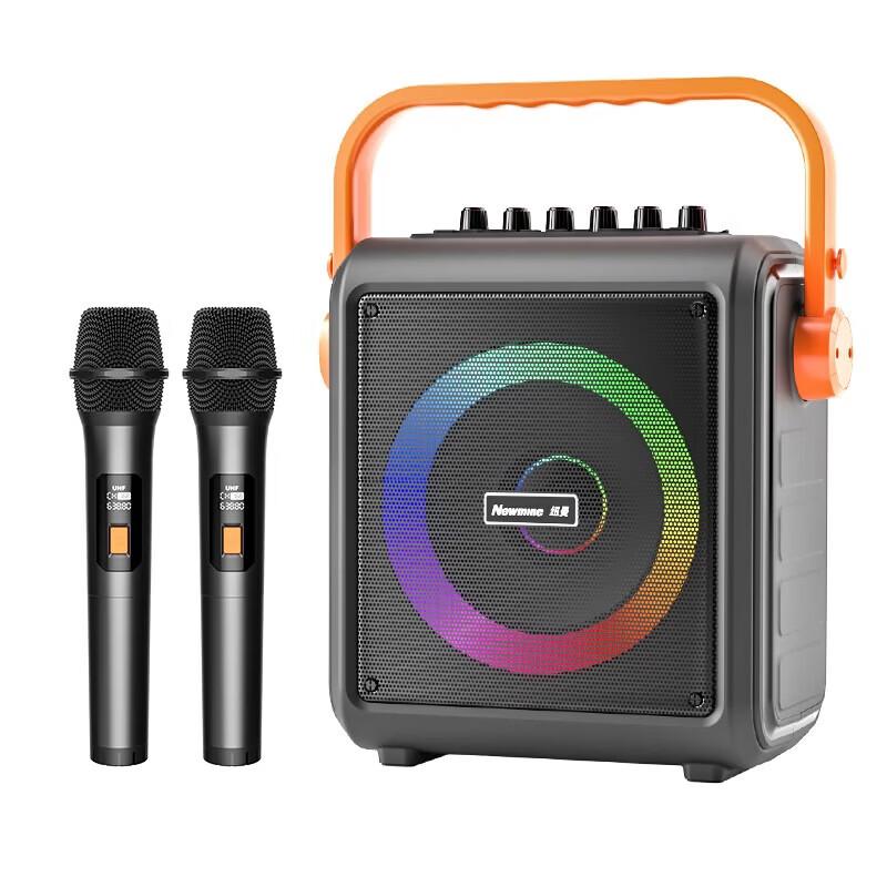 Портативная уличная Bluetooth-колонка Newmine K509, штекер CN (адаптер в комплекте)