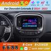 Автомагнитола Android 14 для Chevrolet Colorado 2 2014 - 2022 Мультимедийный видеоплеер Навигационная стереосистема GPS Без 2din QLED DSP Экран