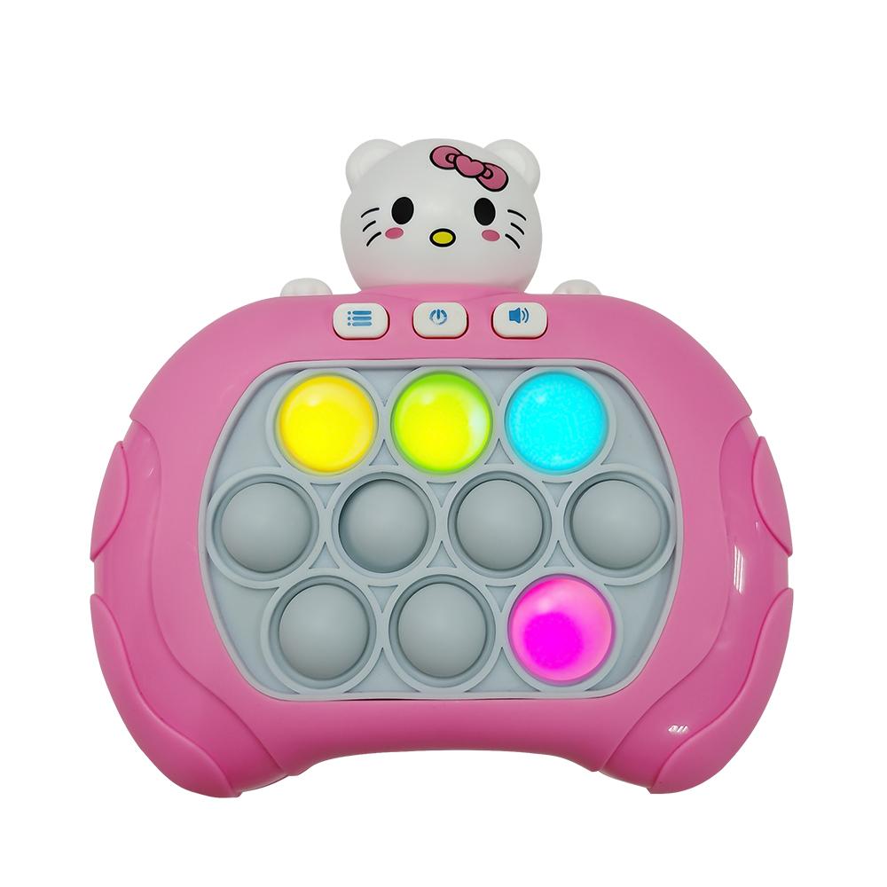 2024 Новый Пикачу Быстрая Нажималка Игра Pop Up Fidget Пузырь Электронная Pop it Pro Игра Свет АнтиСтресс Игрушки Для Взрослых Детей Подарок 2024