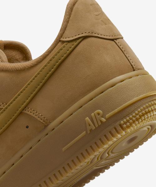 Nike Air Force 1 07 WB W - Flax:Десна светло-коричневая:черный:Пшеницы (ФЗ7372-200)
