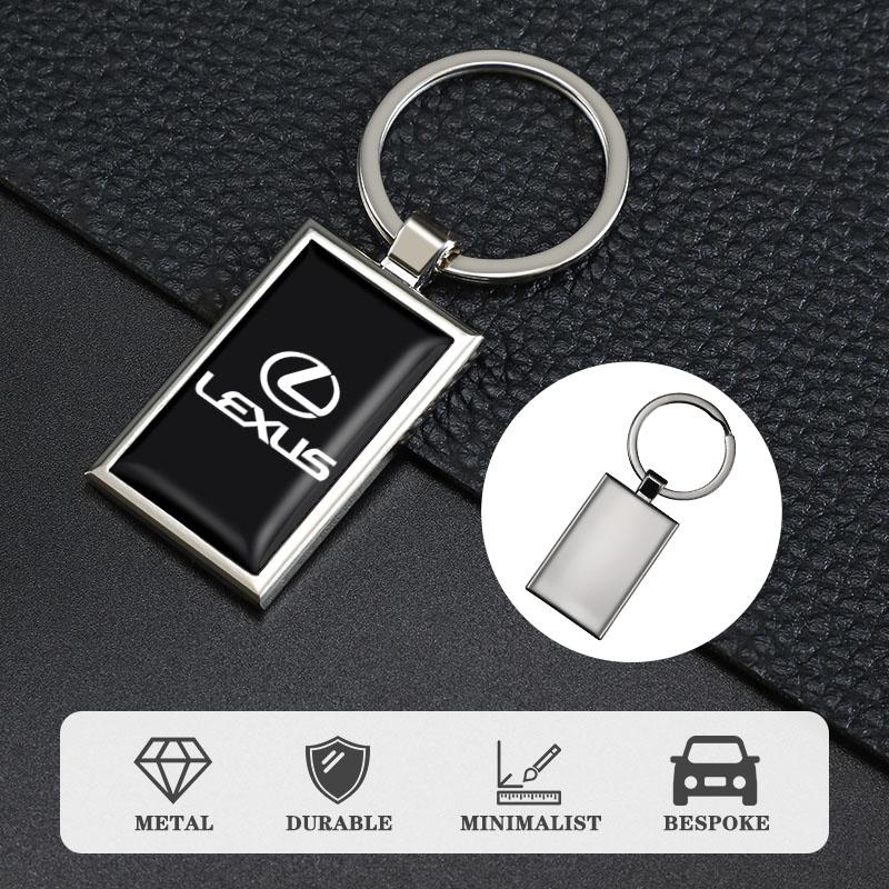1Pcs Zinc Alloy Car Keyring Auto Logo Keychain Pendant Decoration For Lexus RX300 IS200 IS250 ES350 Ct200h UX250h NX300h RX350 PA3