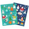Christmas Themed Stickers 0.1 To 5.7 Cm 278 Pieces