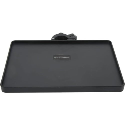 Microphone Stand Tray, Sound Card Tray, Multi-function Live Broadcast Stand Tray, Mobile Phone Tripod Accessory with Rubber Pad for Stage Control Room