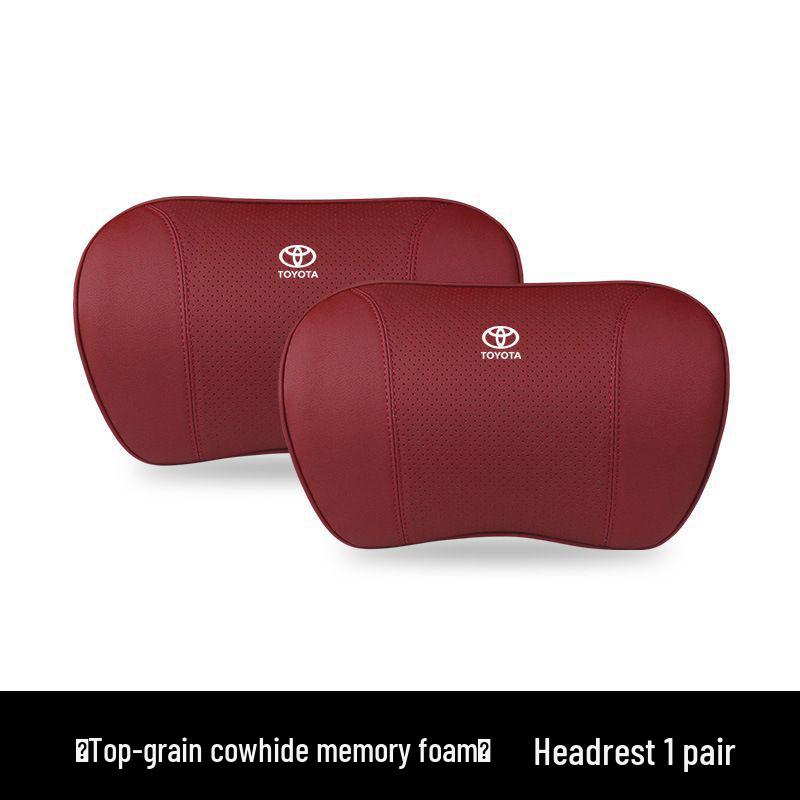 Подушка для подголовника и поясничной поддержки автомобиля для Toyota Corolla, RAV4, Camry, Highlander, Avalon