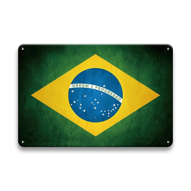 INEED Декор флаг страны винтажные постеры доска металлическая вывеска настенное художественное украшение жестяная вывеска бар паб гостиная домашняя железная живопись