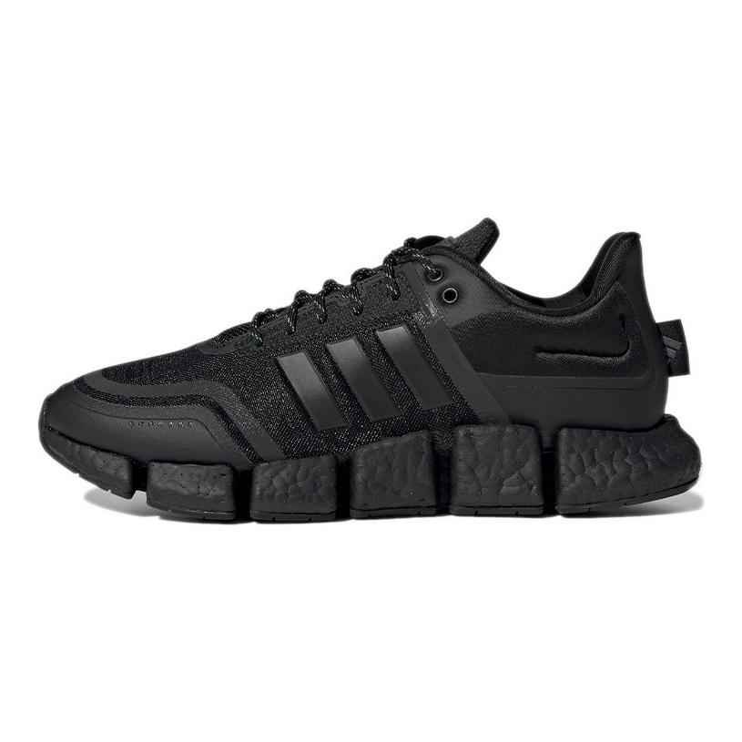 adidas Vento Fashion Удобная ткань Нескользящие Износостойкие Дышащие Низкие Повседневные Кроссовки для Бега Унисекс Кроссовки Черные GX3481