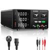 OCP OVP Bench DC Power Supply 30V 10A 160V Регулируемый источник питания USB 5V 2A ВЫХОД Программируемый стабилизатор напряжения Зуммер Сигнализация