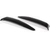 Glossy Black ABS Front Bumper Upper Grill Moulding Strip Trim For Fiat 500 16-24