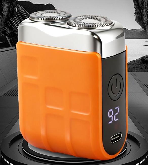 Новая мужская полностью автоматическая электрическая бритва с перезаряжаемой беспроводной конструкцией, водосмываемая умная головка бритвы