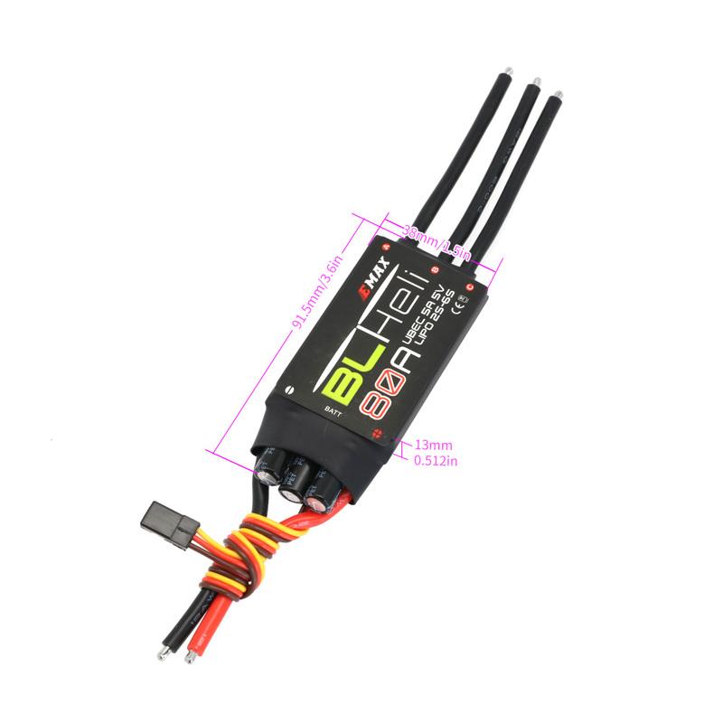 BLHeli 12A 20A 30A 40A 50A 60A 80A Bidirectional Brushless ESC High Power Waterproof for RC Pneumatic Underwater Propeller