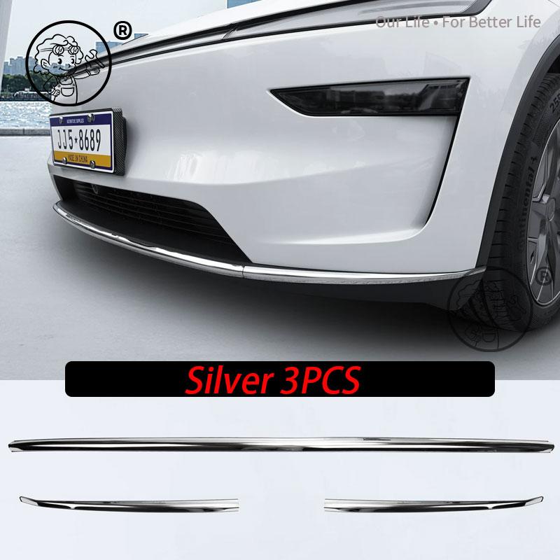 For Tesla Model YL 2026 2027 Car Rear Bumper Stainless Steel Anti-Scratch Strip Rear Anti-Collision Decorative Strip Accessories