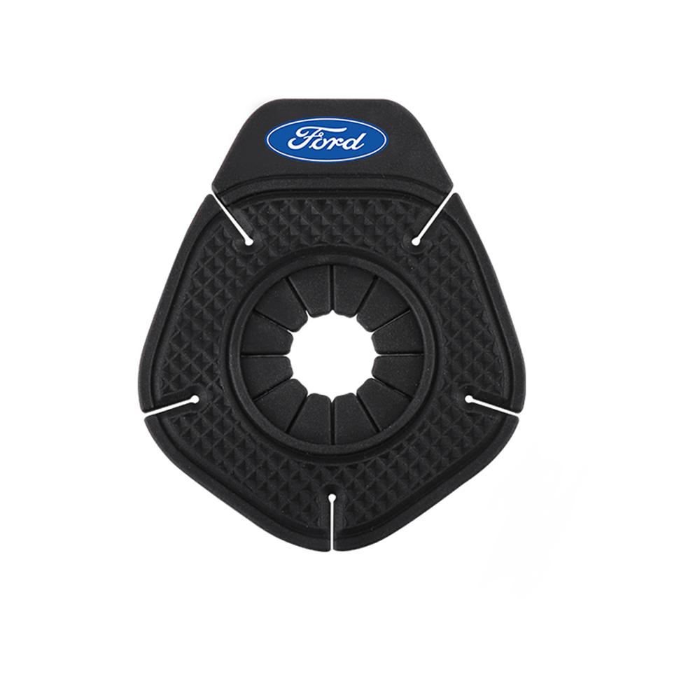 TQ0111/2PC Car Windshield Wiper Pad Bottom Hole Silicone Protective Cover Accessory For Ford Ranger Focus Kuga Mustang Transit Fiesta