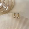 S925 стерлингового серебра японские серьги с каплями воды и кристаллами женские легкие роскошные темпераментные свадебные украшения из 14-каратного настоящего золота